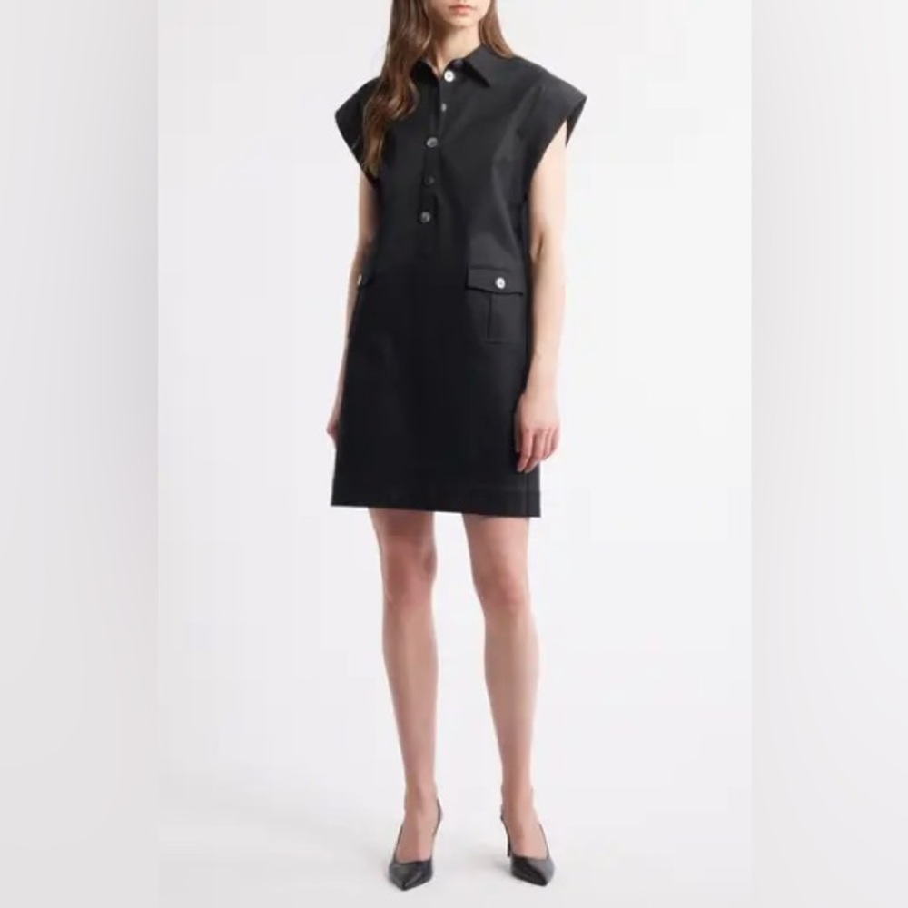 Ming Wang utility shift dress